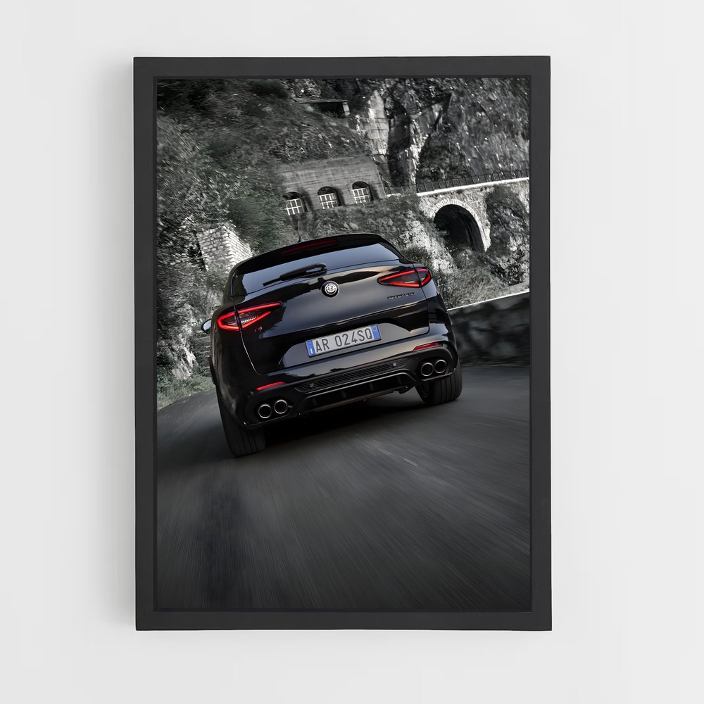 Poster Jaguar Éclipse – affiche Alfa Romeo (vue 2)
